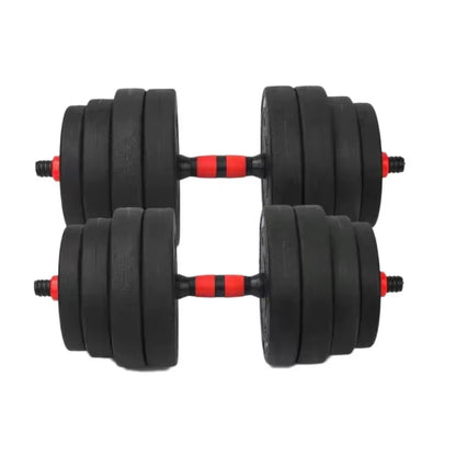 Adjustable Dumbbell Set with round Paint, Weight Lifting, Cheap Barbell, Sale, 20Kg, Hot Sale